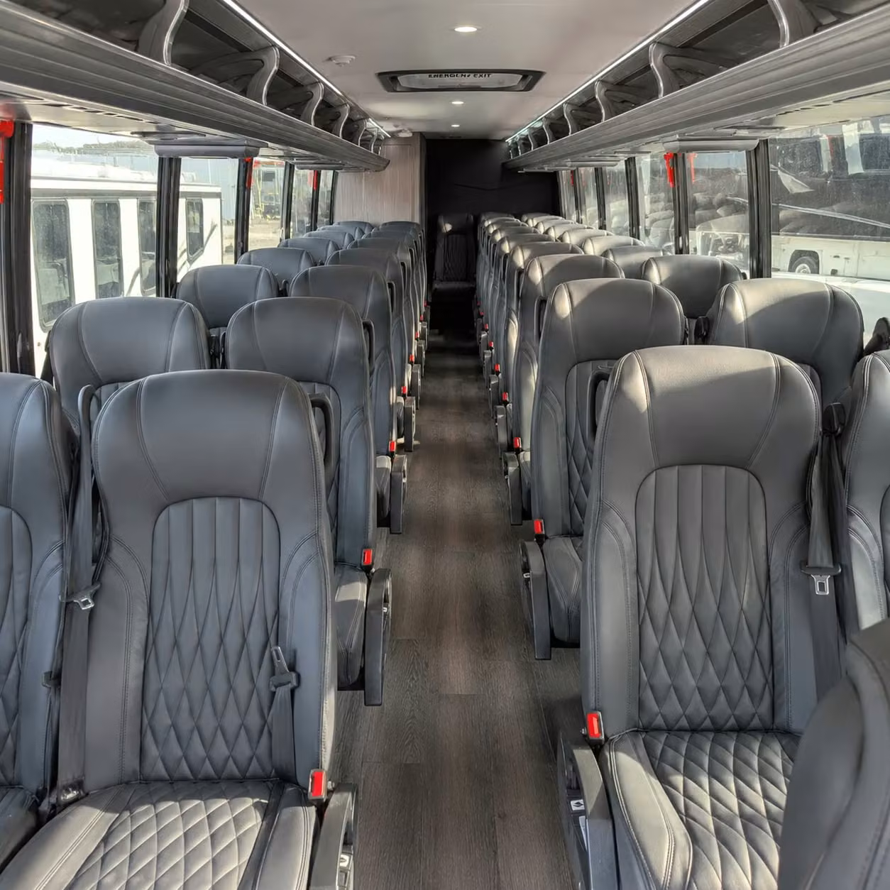 35 passenger minibus inside