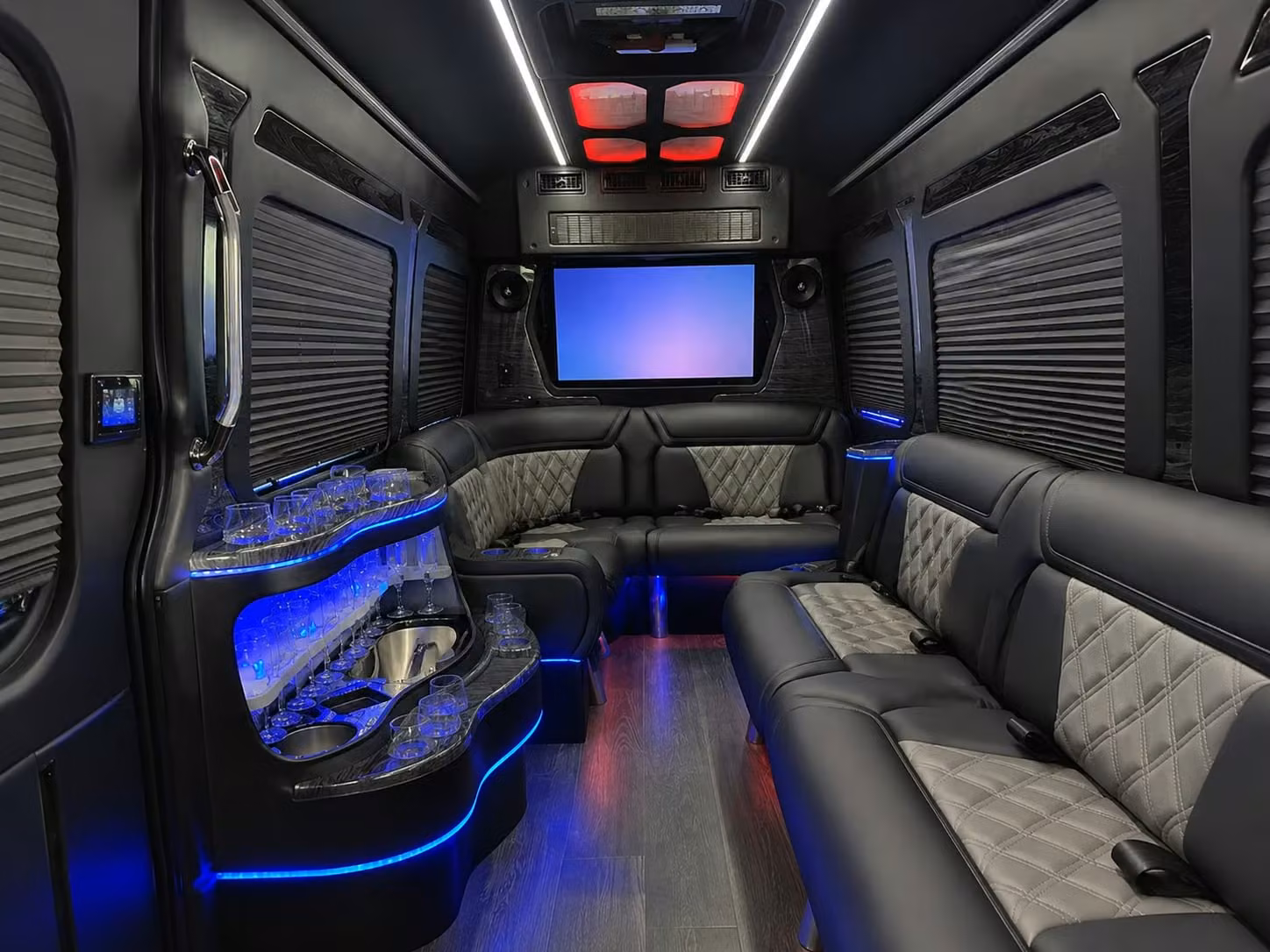 hotel shuttle bus rentals for corporate groups staying in mount pleasant