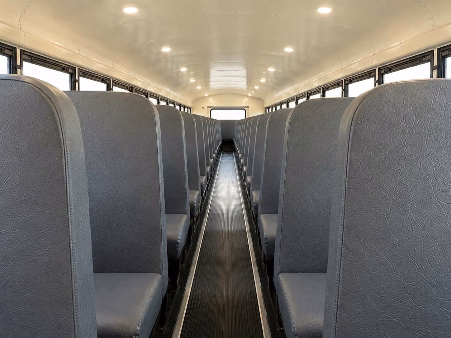 school bus interior