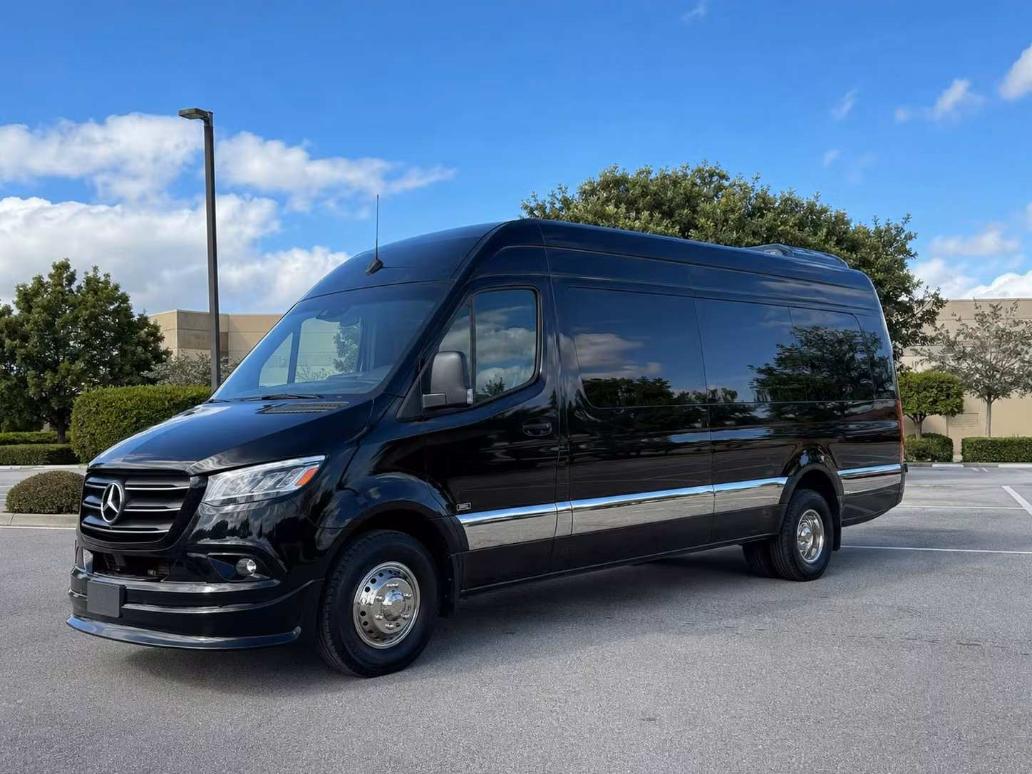 sprinter van with driver